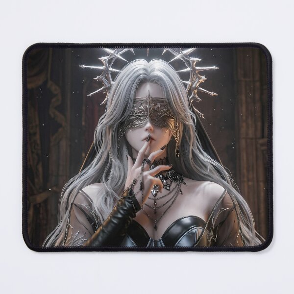 Item preview, Dark Nun Blindfolded Artistic Gothic Portrait designed and sold by GalleryBrisArt.