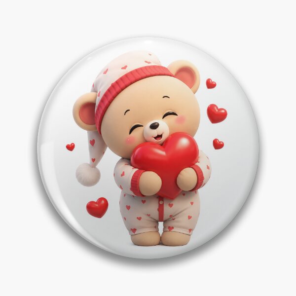 Item preview, Sweet Dreams Heart Hug Bear designed and sold by BlissBlvdShop.