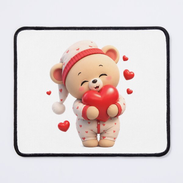 Item preview, Sweet Dreams Heart Hug Bear designed and sold by BlissBlvdShop.