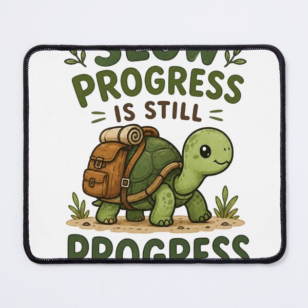 Item preview, Slow Progress Is Still Progress Turtle designed and sold by S06PMarketing.