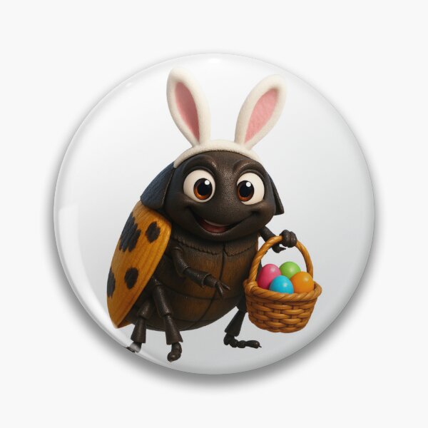 Item preview, Easter Larder Beetle designed and sold by Sillytoe.
