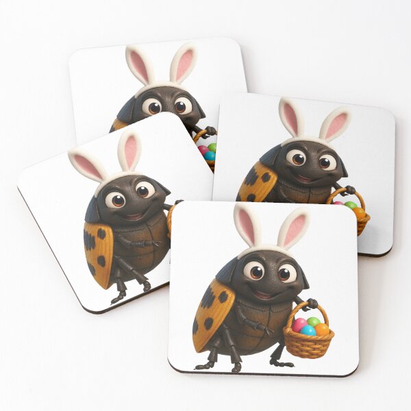 Item preview, Easter Larder Beetle designed and sold by Sillytoe.