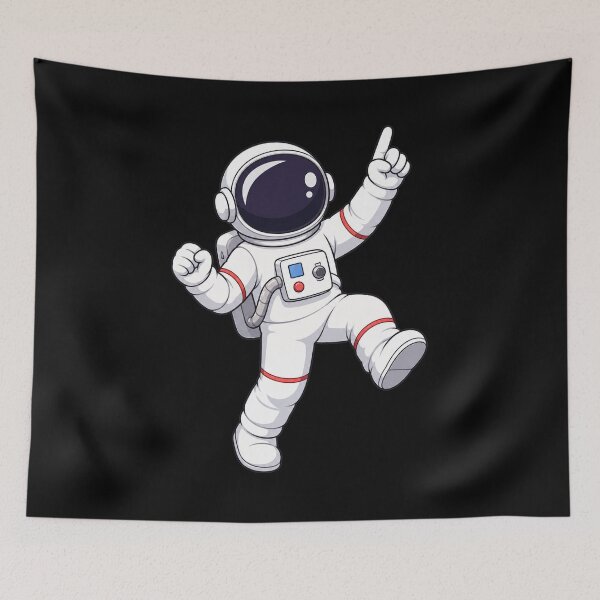 Item preview, Dancing Astronaut - Joyful Space Aesthetic designed and sold by odkocreative.