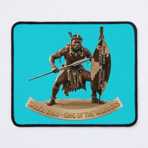 Item preview, Shaka Zulu King of the Warriors African History Art designed and sold by Utopian-Magic.