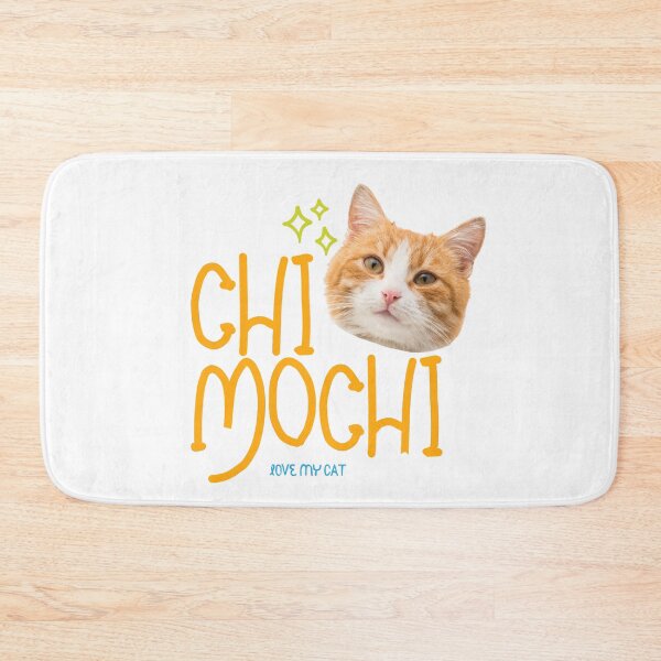 Item preview, Cute Orange Cat Mochi Aesthetic Design designed and sold by Keng Art.
