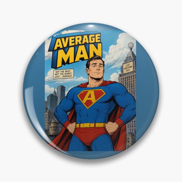 Item preview, Averageman! Hes not super at all! designed and sold by Bruce Custom Creations.