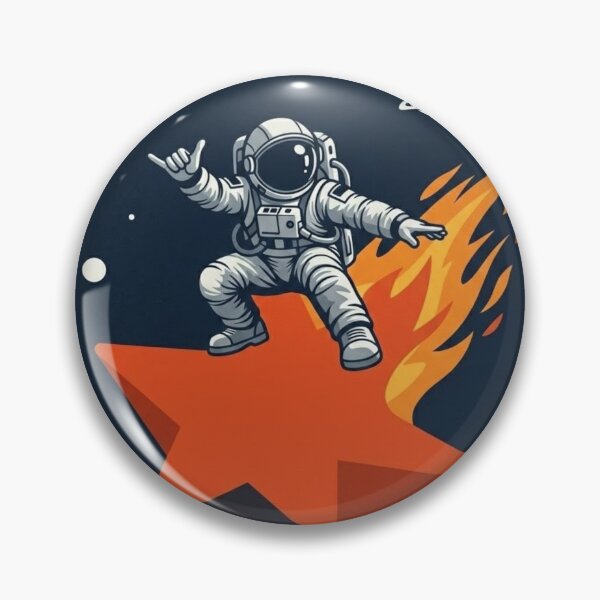 Item preview, Cosmic Star Surfer Astronaut designed and sold by MysticVargas.