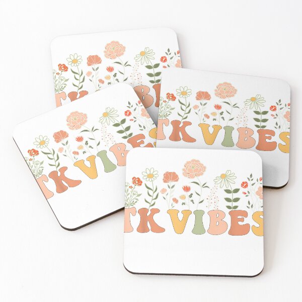 Item preview, TK Vibes Wildflower Retro Teacher Daisy Kid Back to School T-Shirt designed and sold by Magoya Store ⭐⭐⭐⭐⭐.