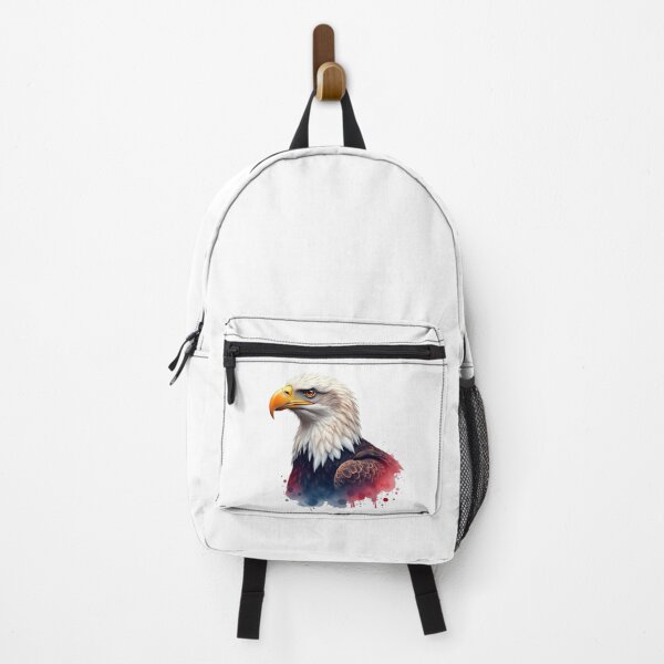 Item preview, Patriotic Bald Eagle Watercolor Art USA 250th Anniversary designed and sold by VeloraCrafts.