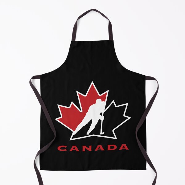 Item preview, Ice Hockey Player Silhouette Within Large Red Maple Leaf designed and sold by nonattoo.