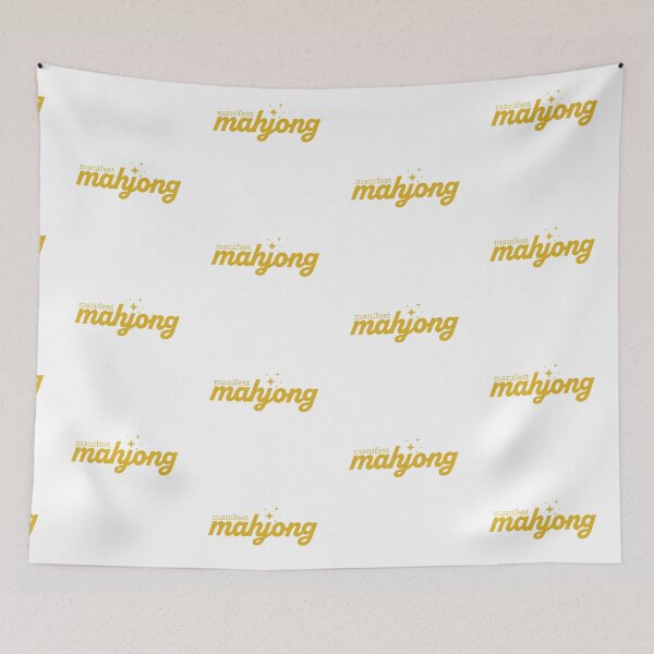 Item preview, Manifest Mahjong - gold designed and sold by vickeyweiss.