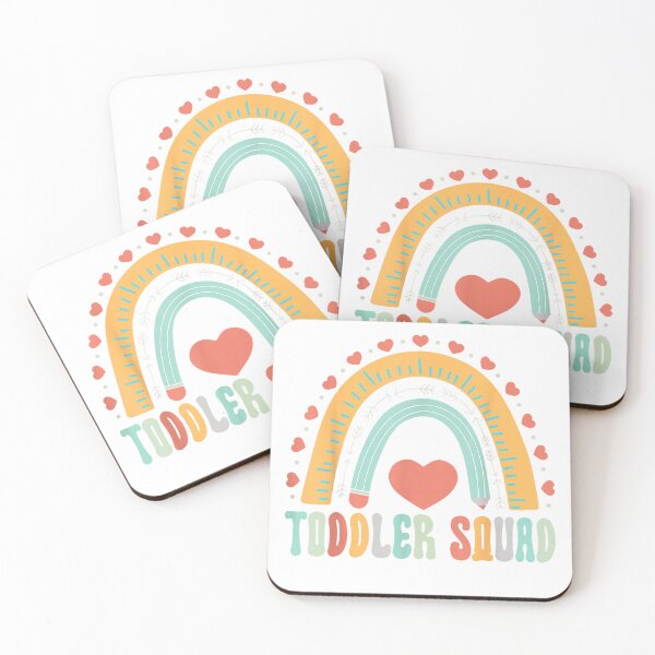 Item preview, Toddler Squad Rainbow Teacher Early Childhood Educator T-Shirt designed and sold by Voila-creative.