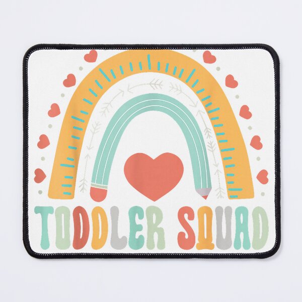 Item preview, Toddler Squad Rainbow Teacher Early Childhood Educator T-Shirt designed and sold by Voila-creative.