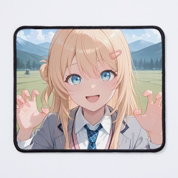 Item preview, Yuu Amami Second Prettiest Girl Kura Nika Playful Mountain Pose designed and sold by bystudiolereve.