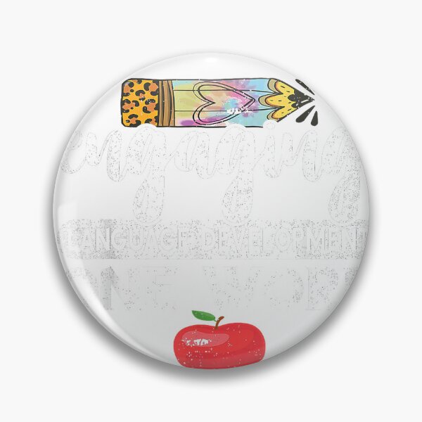 Item preview, Vintage Language Development Teaching ELD Teacher Squad T-Shirt designed and sold by DArtfulStudio.