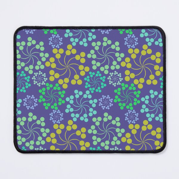 Item preview, Fractal Flowers on Purple designed and sold by The Painted Lamb.