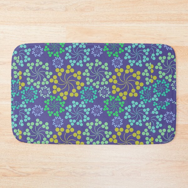 Item preview, Fractal Flowers on Purple designed and sold by The Painted Lamb.
