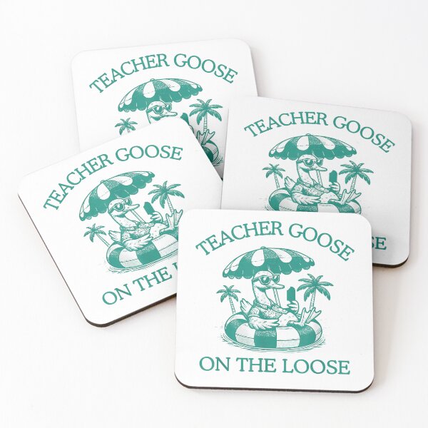 Item preview, Vintage Silly Goose Last day of School Teacher Summer Break T-Shirt designed and sold by Othinus.