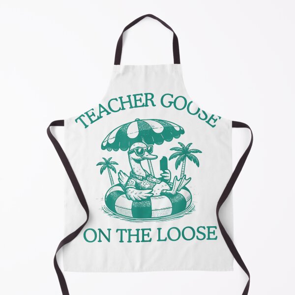 Item preview, Vintage Silly Goose Last day of School Teacher Summer Break T-Shirt designed and sold by Othinus.