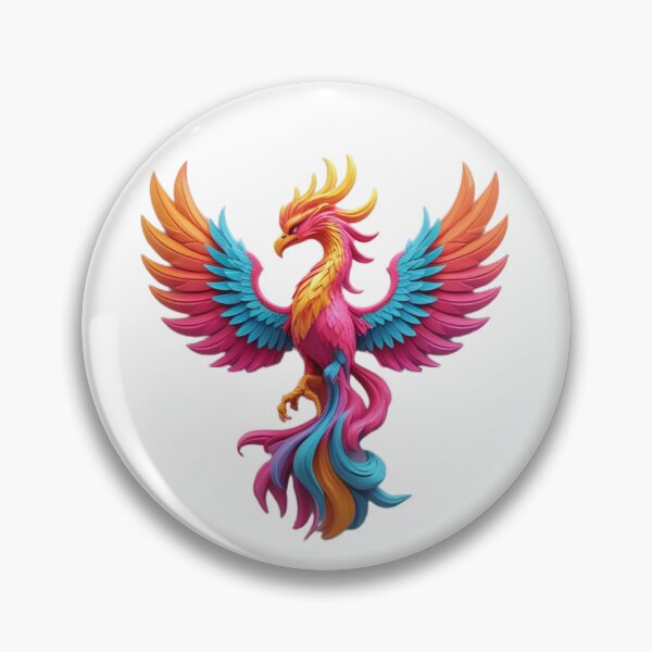 Item preview, Phoenix rising symbol designed and sold by kidoramagic.
