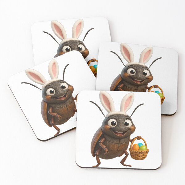 Item preview, Easter Mealworm Beetle designed and sold by Sillytoe.