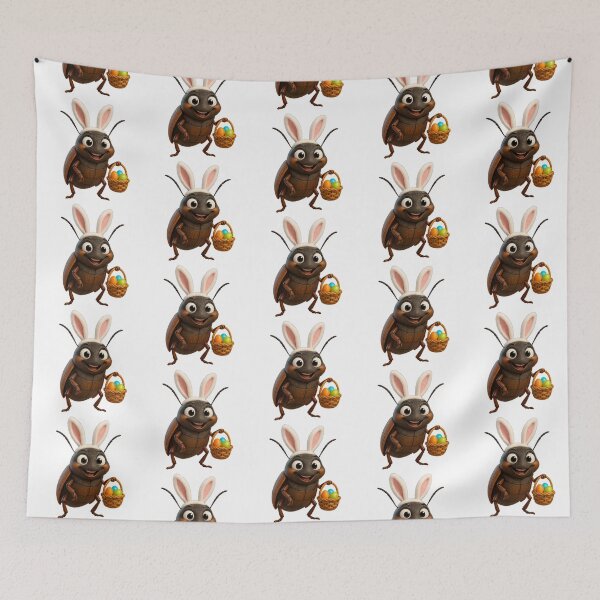 Item preview, Easter Mealworm Beetle designed and sold by Sillytoe.