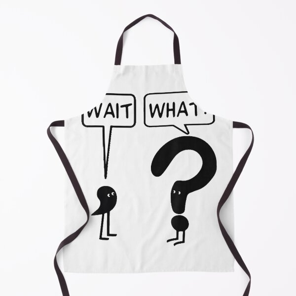 Item preview, Wait What Funny Grammar Questioning Punctuation Tshirt T-Shirt designed and sold by Badriiiii.