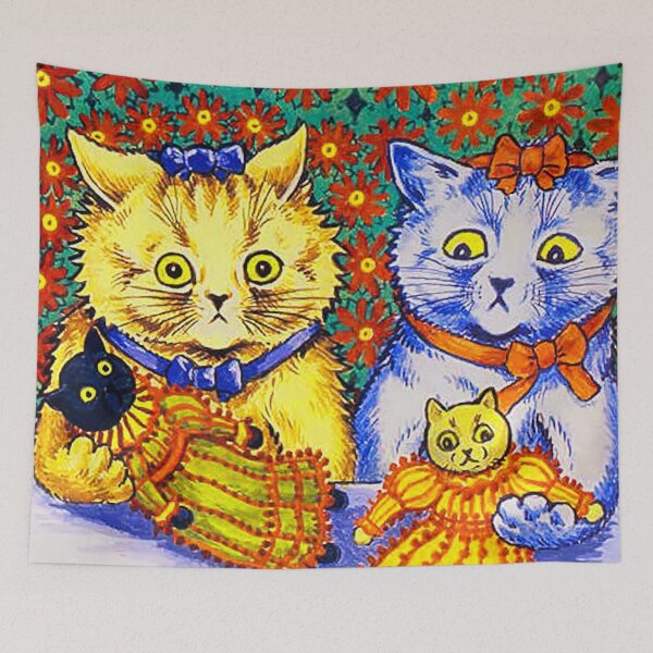 Item preview, Louis Wain Cats designed and sold by LiszaB.