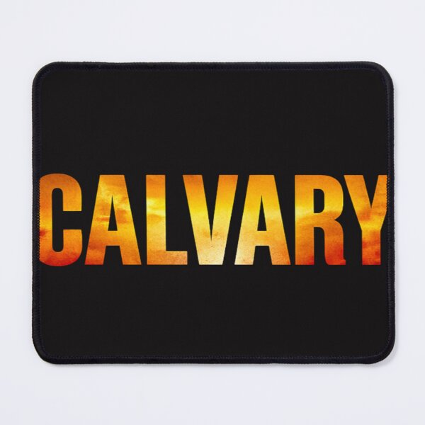 Item preview, Calvary Bold Sunset Gradient Christian Typography Design designed and sold by Jen.Lou.