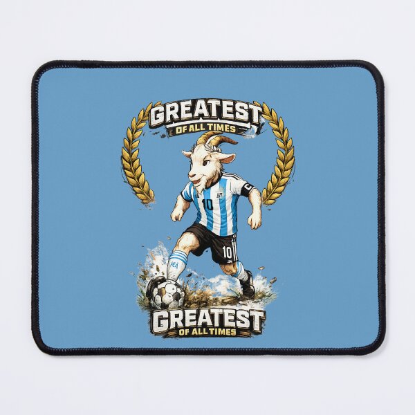 Item preview, Greatest Of All Time Soccer Goat Argentina Champion Graphic  designed and sold by digitalbob60.