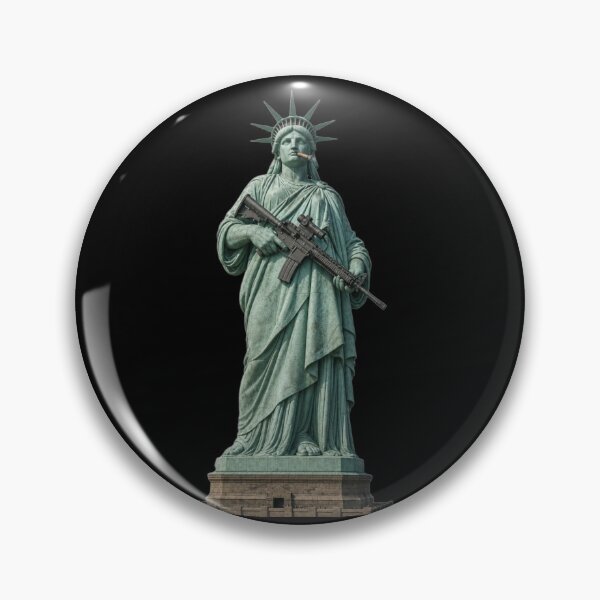 Item preview, Armed and ready statue of liberty  designed and sold by GRID UNKNOWN .