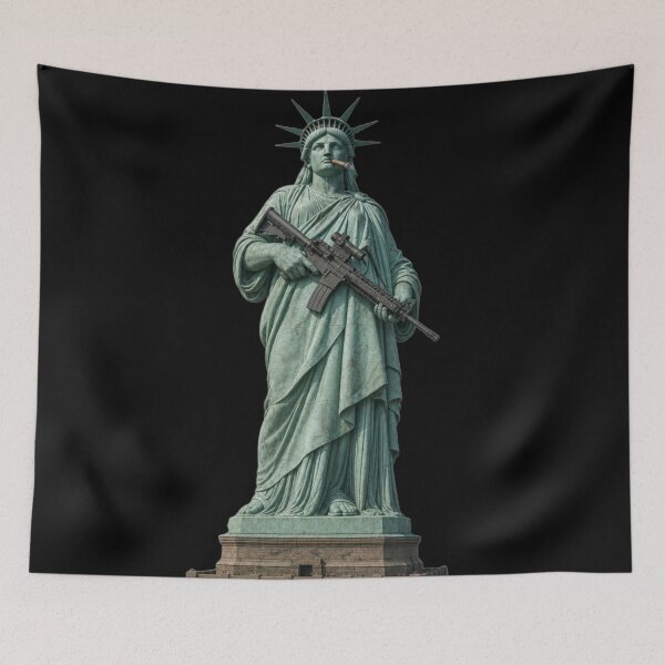 Item preview, Armed and ready statue of liberty  designed and sold by GRID UNKNOWN .