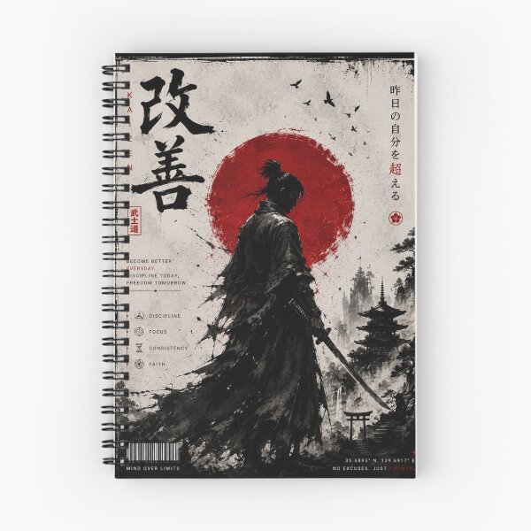 Item preview, Kaizen Samurai: Discipline Beyond Limits designed and sold by _Stickora_.