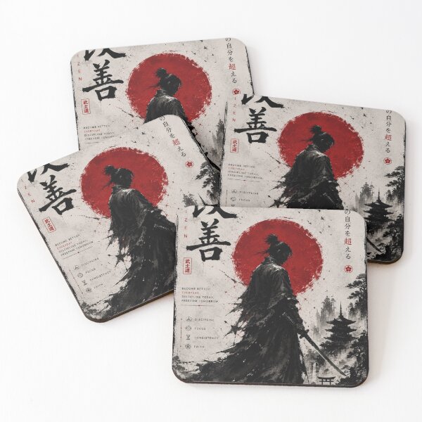 Item preview, Kaizen Samurai: Discipline Beyond Limits designed and sold by _Stickora_.