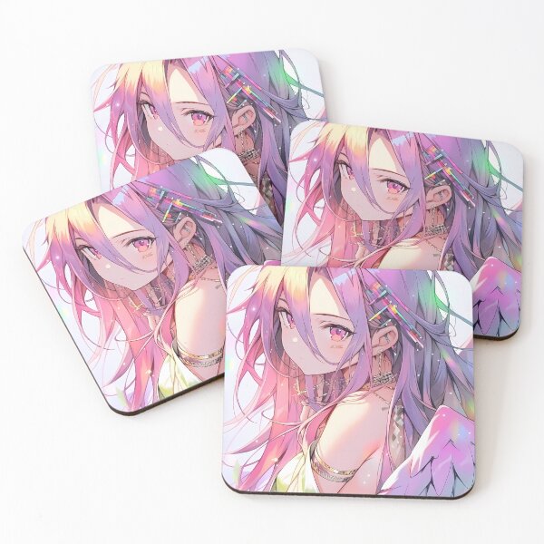 Artikelvorschau, Jibril No Game No Life Pastel Angel Hair Glow entworfen und verkauft von bystudiolereve.