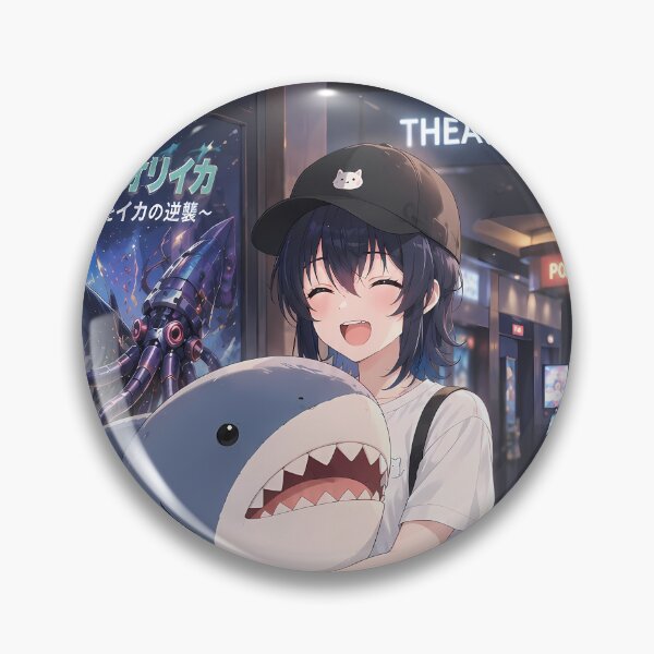 Item preview, Umi Asanagi Second Prettiest Girl Cinema Shark Plush Joy designed and sold by bystudiolereve.
