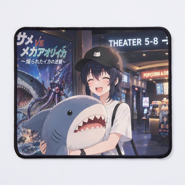 Item preview, Umi Asanagi Second Prettiest Girl Cinema Shark Plush Joy designed and sold by bystudiolereve.