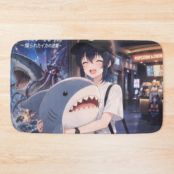 Item preview, Umi Asanagi Second Prettiest Girl Cinema Shark Plush Joy designed and sold by bystudiolereve.