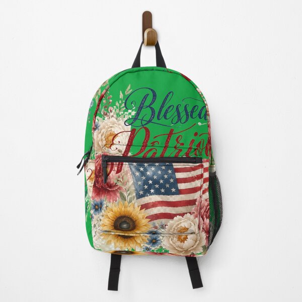 Item preview, Blessed Patriotic Boho Floral America 250 July 4th designed and sold by VectorJoy.