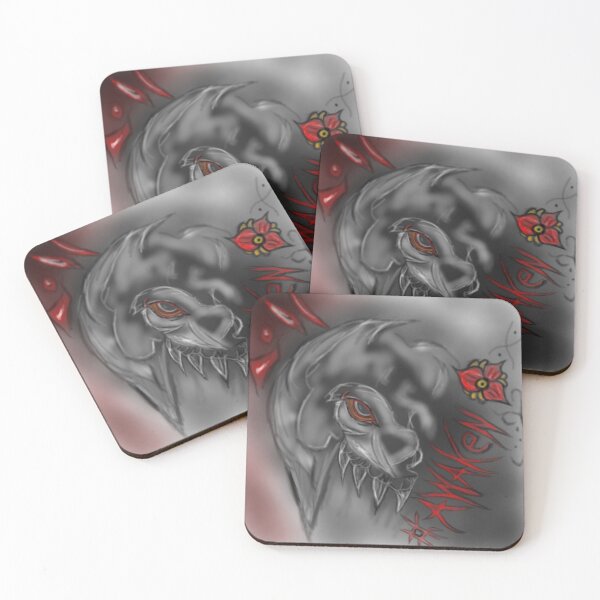 Item preview, Melting Gothic Skull Abstract Dark Humor Illustration designed and sold by Tynankai.