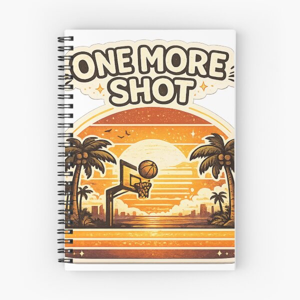 Item preview, One More Shot Retro Basketball designed and sold by S06PMarketing.