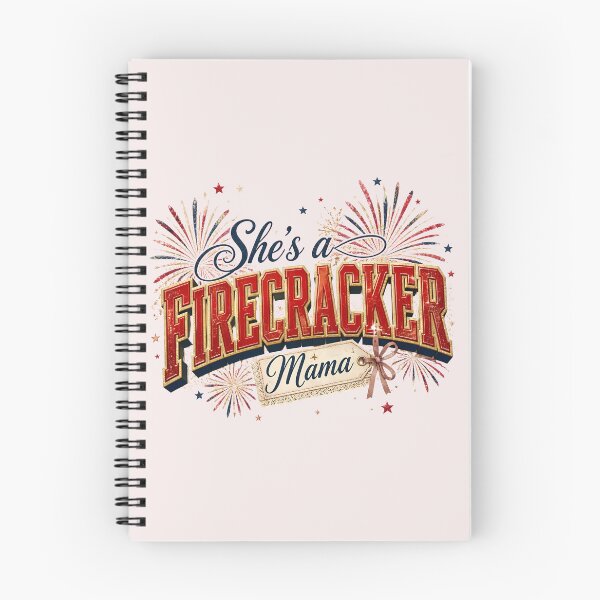Item preview, She's A Firecracker Sassy Mama America 250 July 4th designed and sold by VectorJoy.