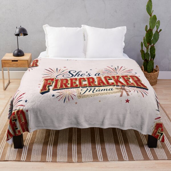 Item preview, She's A Firecracker Sassy Mama America 250 July 4th designed and sold by VectorJoy.