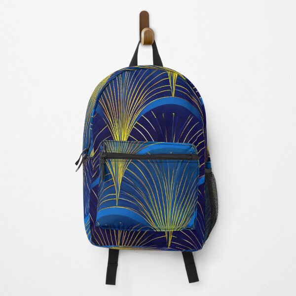 Item preview, Art Deco / Art Nouveau Blue And Golden Pattern designed and sold by DEC02.