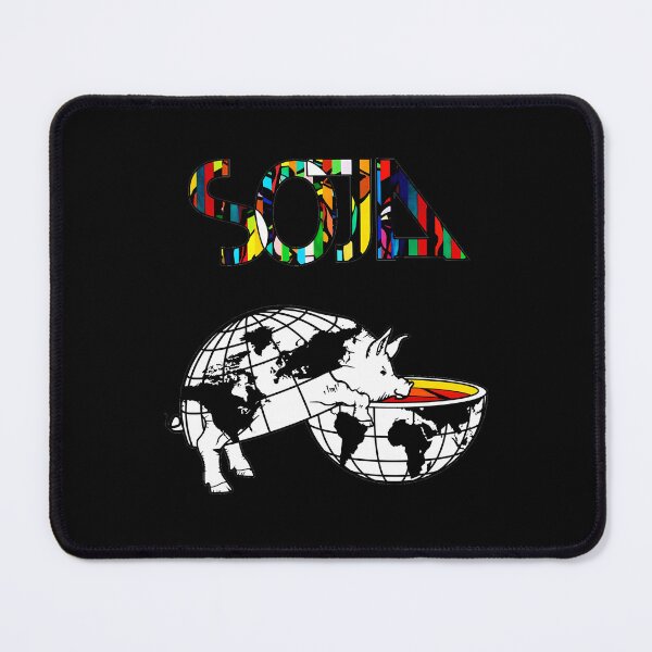 Item preview, Earth Grid Pattern Pig Drinking Red Yellow Liquid From designed and sold by fouadbihmidine.