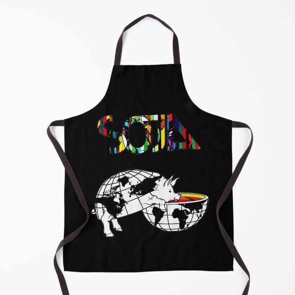 Item preview, Earth Grid Pattern Pig Drinking Red Yellow Liquid From designed and sold by fouadbihmidine.