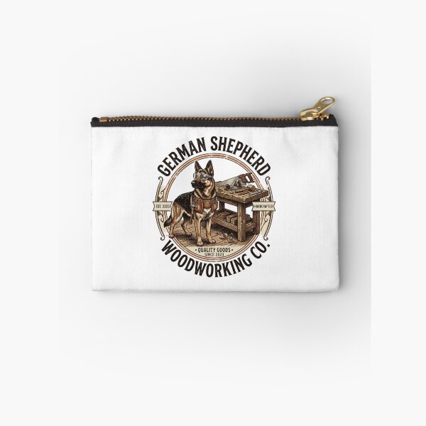 Item preview, German Shepherd Woodworking Co Carpenter Handyman Dog designed and sold by PictoVibe.