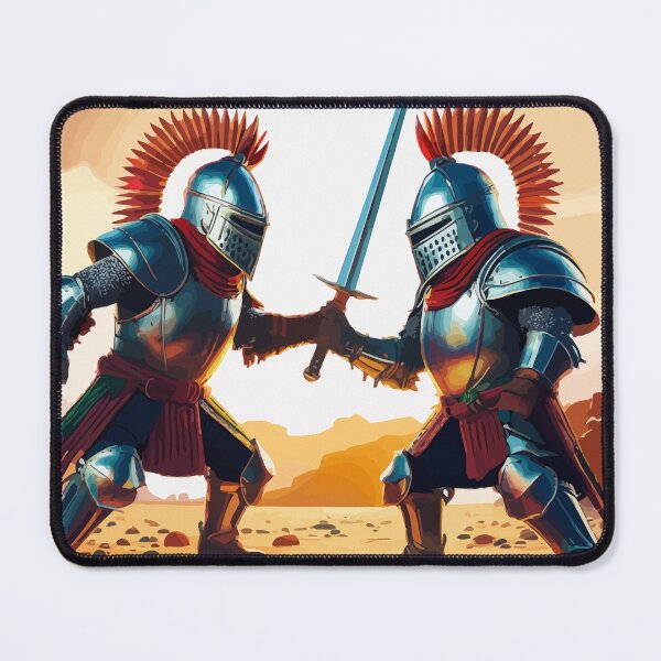 Item preview, Duel of the Cactus Knights designed and sold by bb-15artstudio.