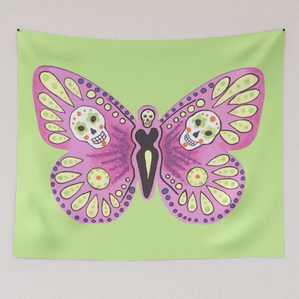 Item preview, Skeleton with butterfly wings designed and sold by LiszaB.