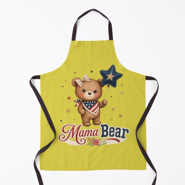Item preview, Mama Bear Patriotic America 250 4th of July Gift designed and sold by VectorJoy.